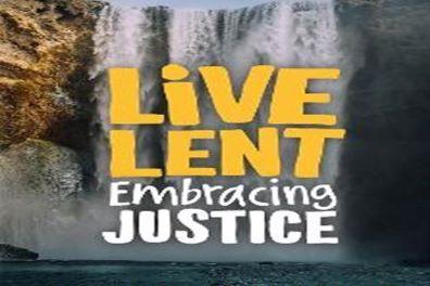 Open We are Embracing Justice as part of our Rule of Life this Lent.